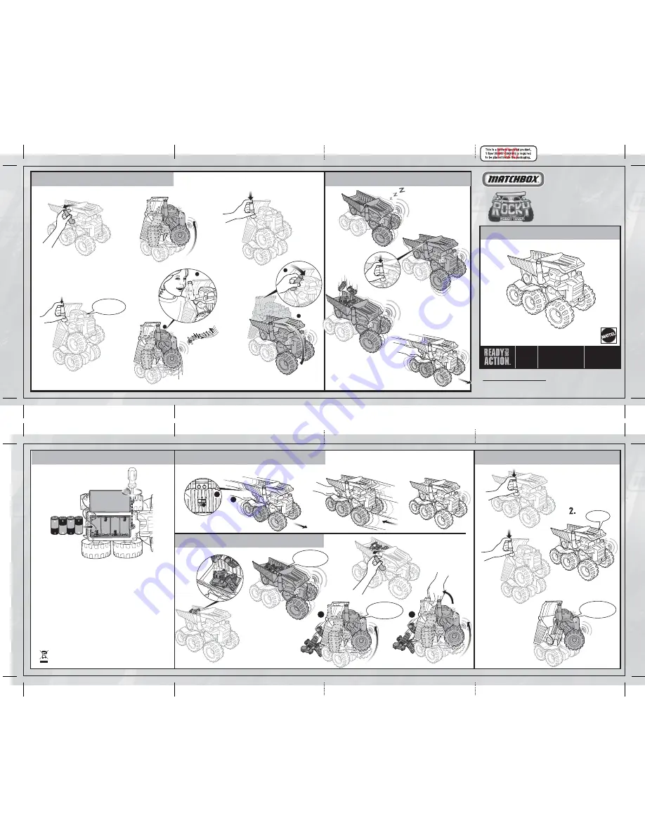 Matchbox ROCKY THE ROBOT TRUCK P4458-0920 Скачать руководство пользователя страница 1