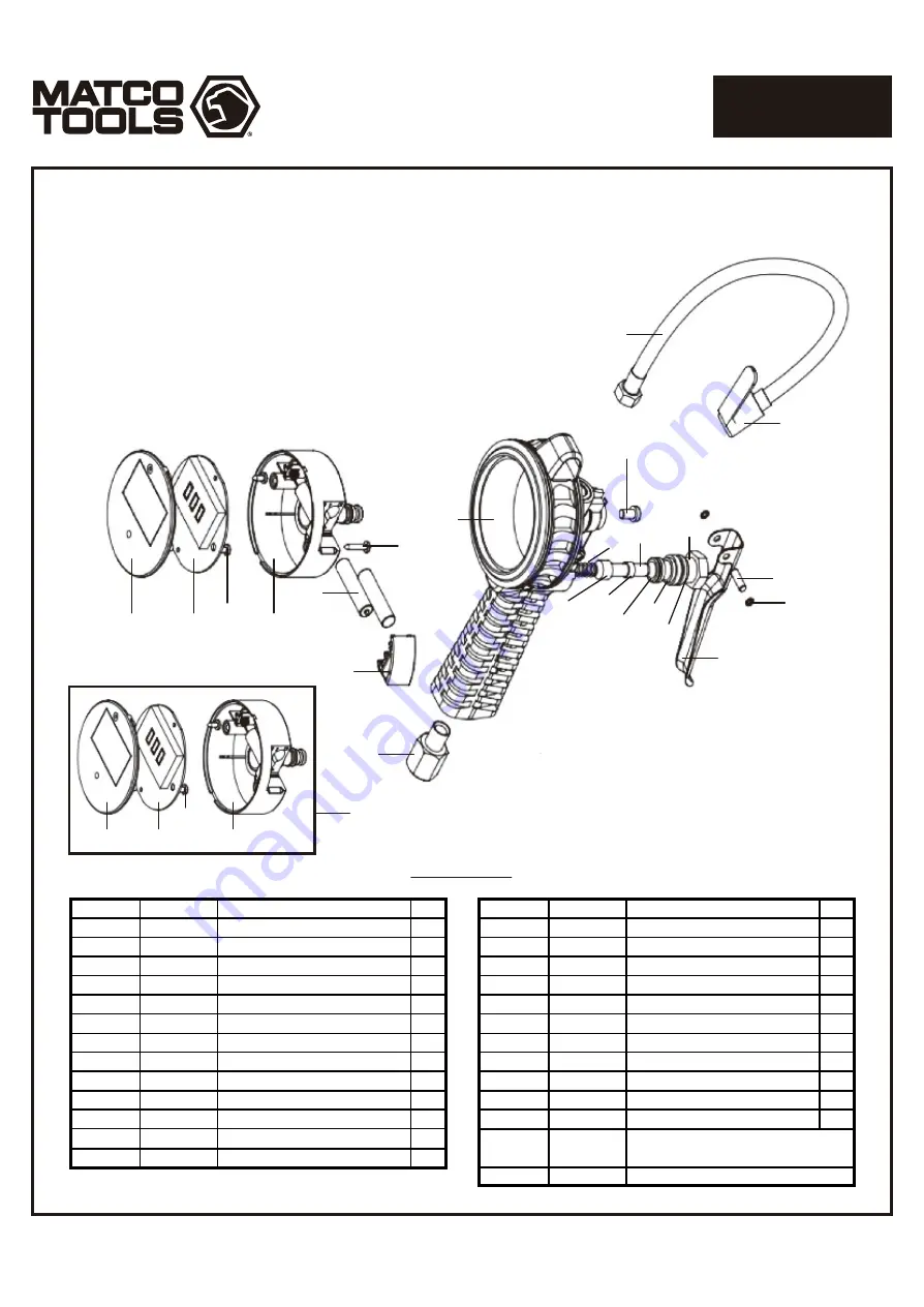 Matco Tools DT4B Operating Instructions Manual Download Page 10