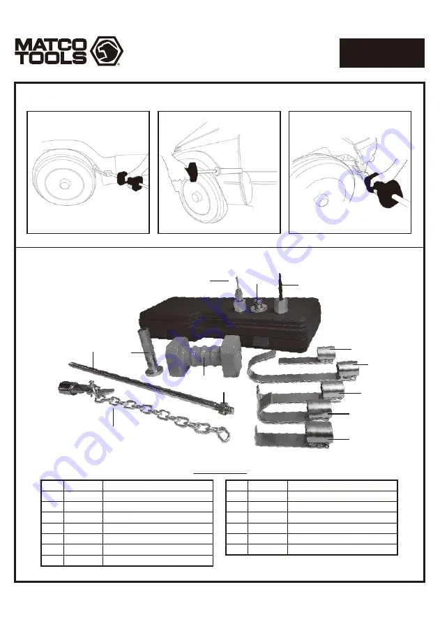 Matco Tools KK139D Скачать руководство пользователя страница 4