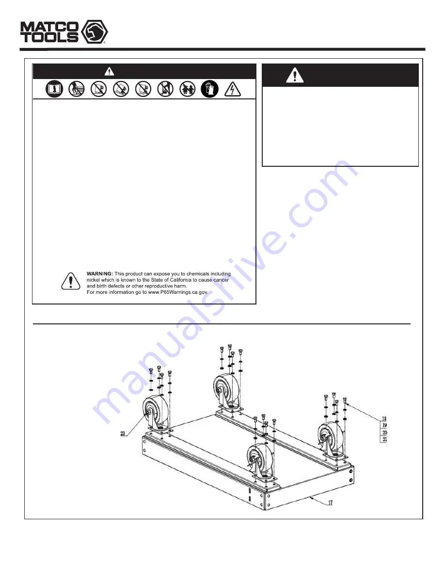 Matco Tools MSC4RQP Скачать руководство пользователя страница 1