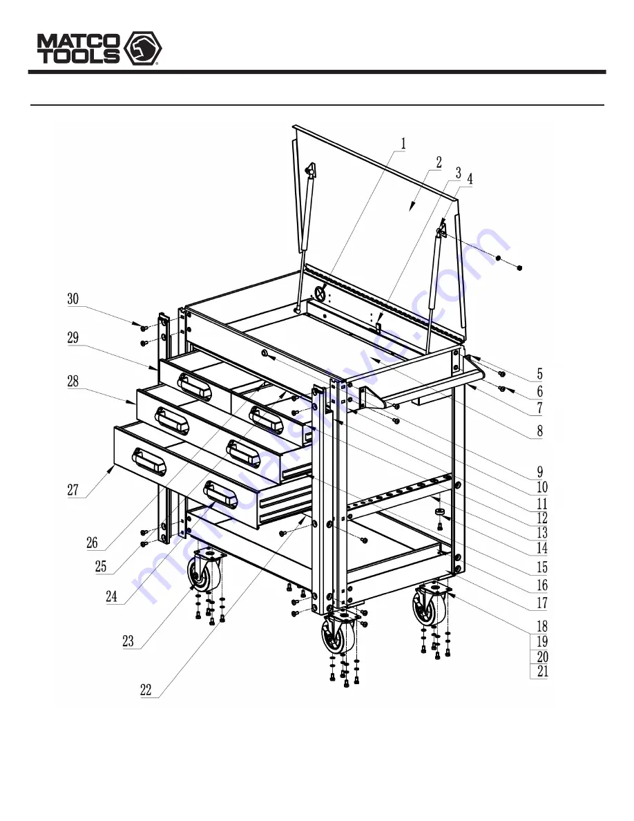 Matco Tools MSC4RQP Quick Assembly Download Page 5