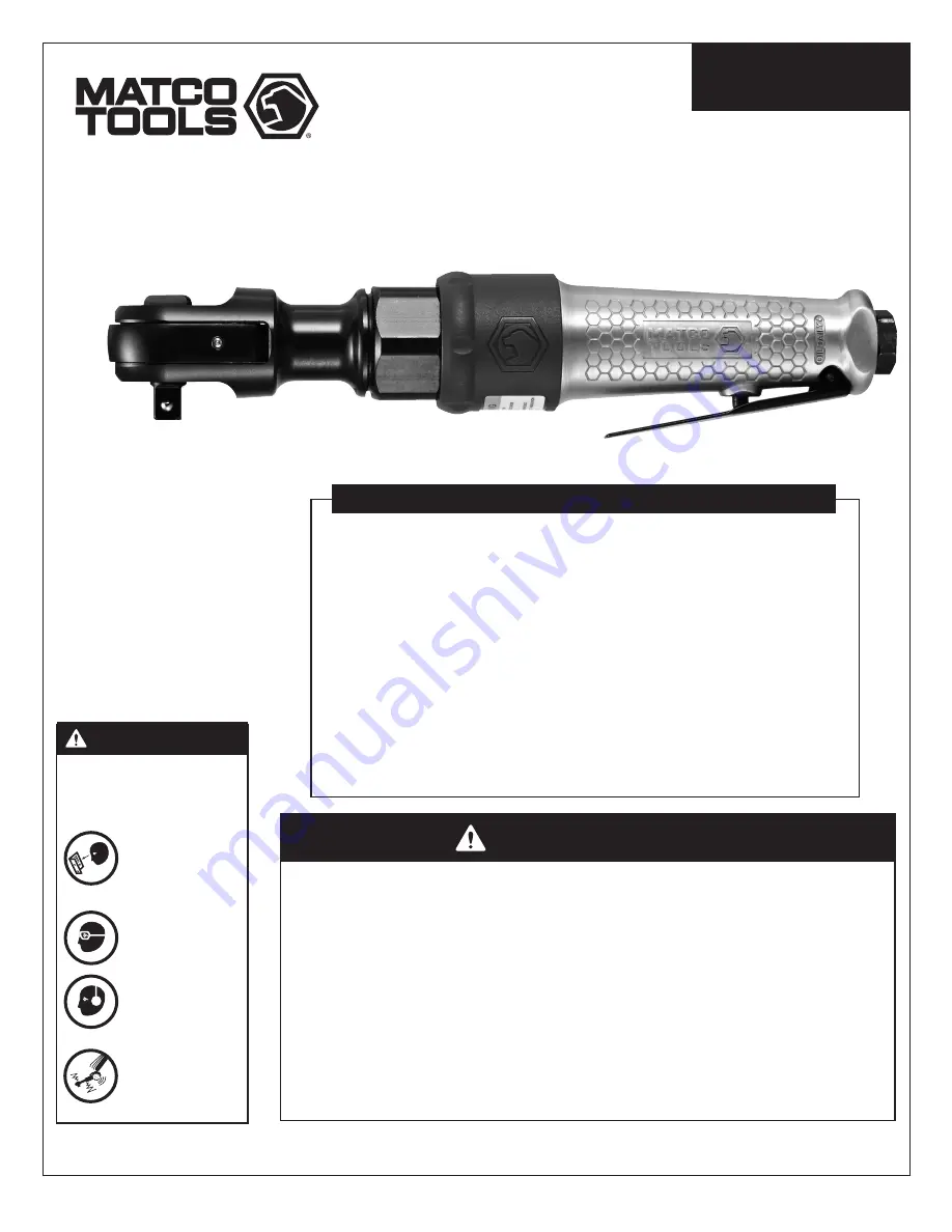 Matco Tools MT1857A Скачать руководство пользователя страница 6