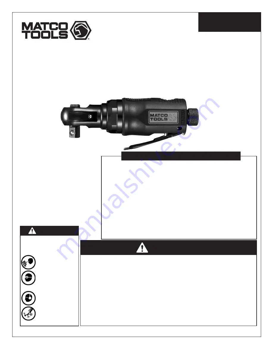 Matco Tools MT2844A Manual Download Page 1