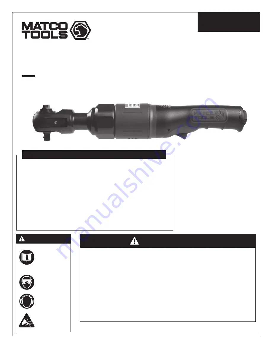 Matco Tools MT2858A Скачать руководство пользователя страница 6