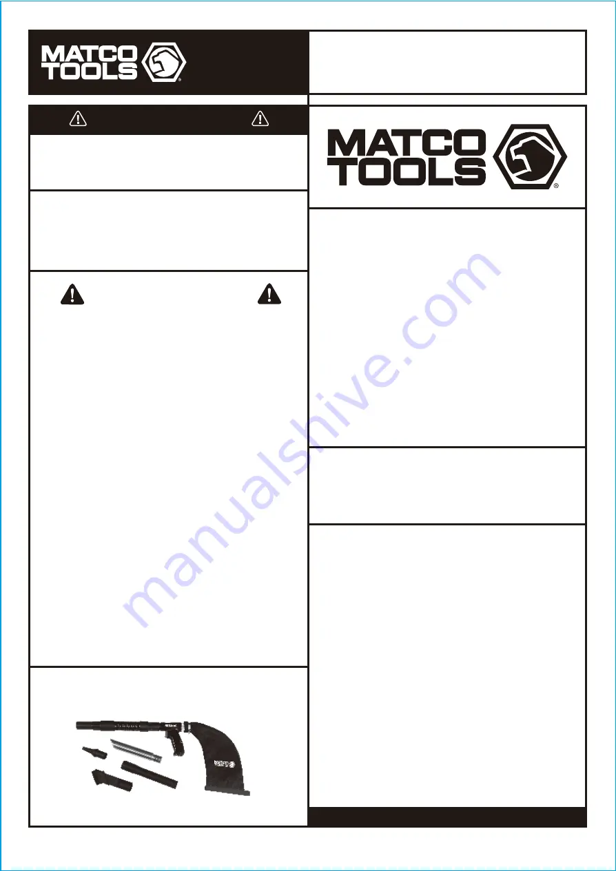 Matco Tools MTV5 Manual Download Page 4