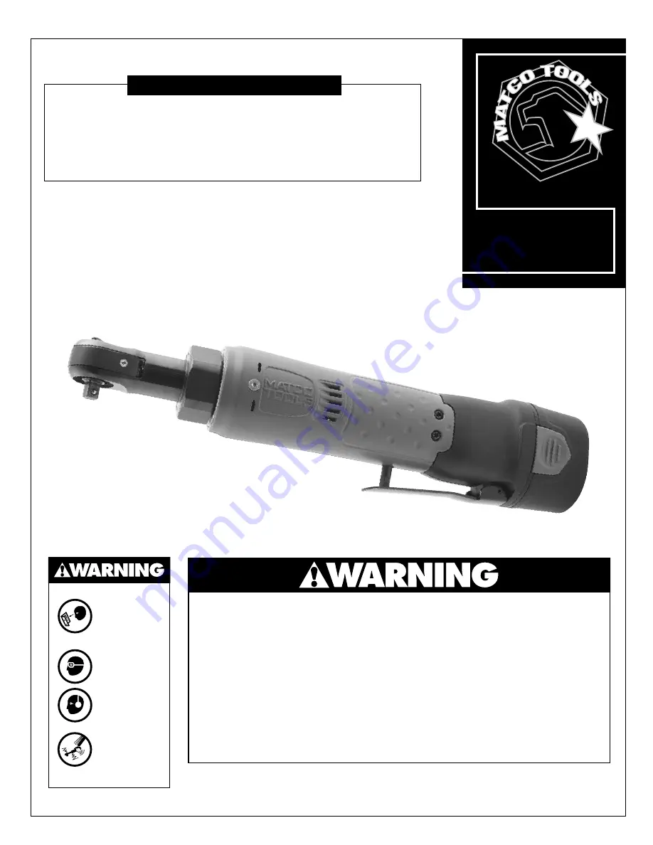 Matco Tools MUC108R Manual Download Page 1