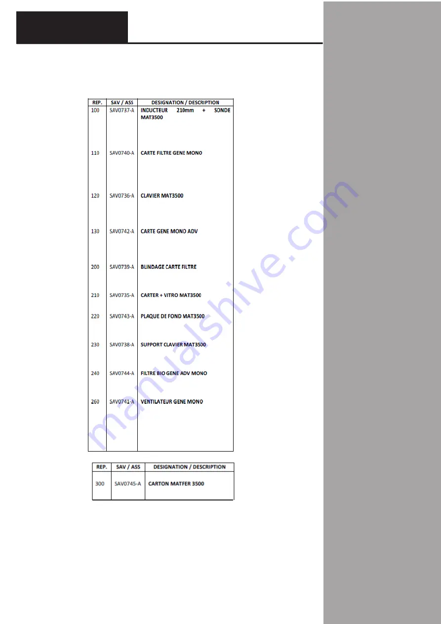 Matfer 240302 Instructions For Use And Maintenance Manual Download Page 16