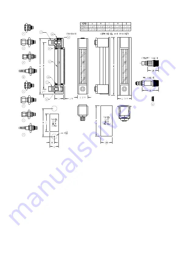 Matheson FM-1000 Operation Instructions Manual Download Page 13