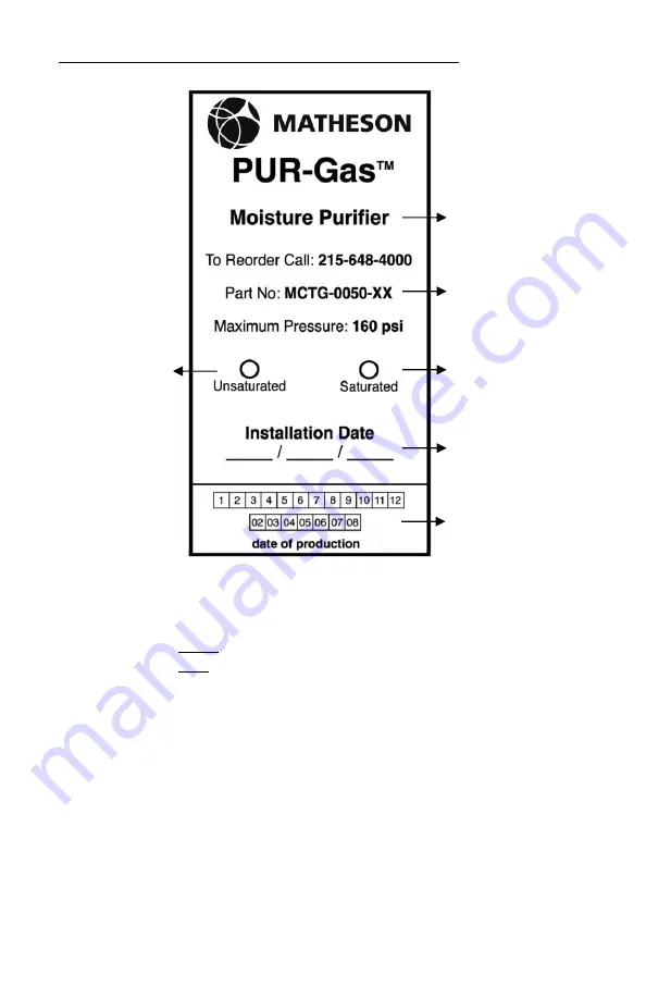 Matheson PUR-Gas MCTG-0050 Скачать руководство пользователя страница 13