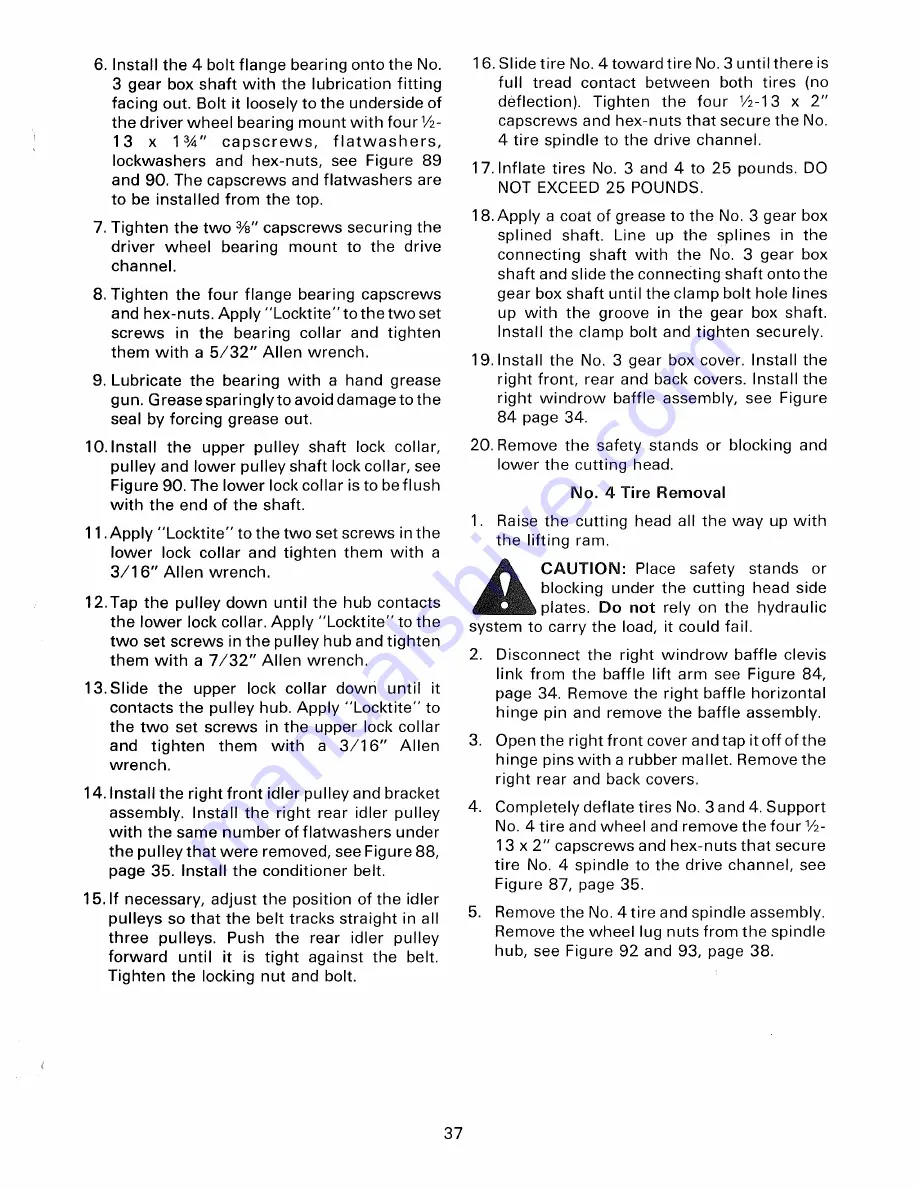 mathews company spinbine 1084-a Operator And  Maintenance Manual Download Page 38