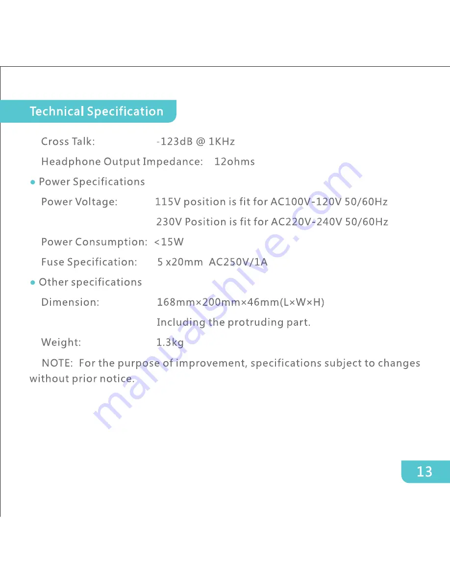 Matrix Audio Mini-i Manual Download Page 14