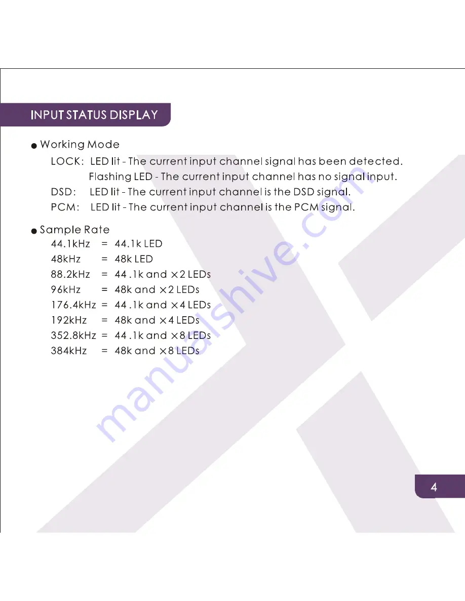 Matrix Audio X-sabre User Manual Download Page 5