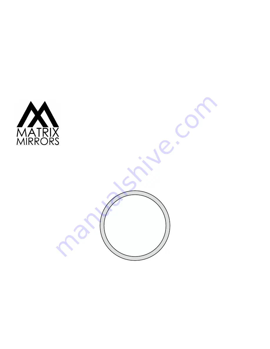 Matrix Mirrors L2R Installation Manual Download Page 1