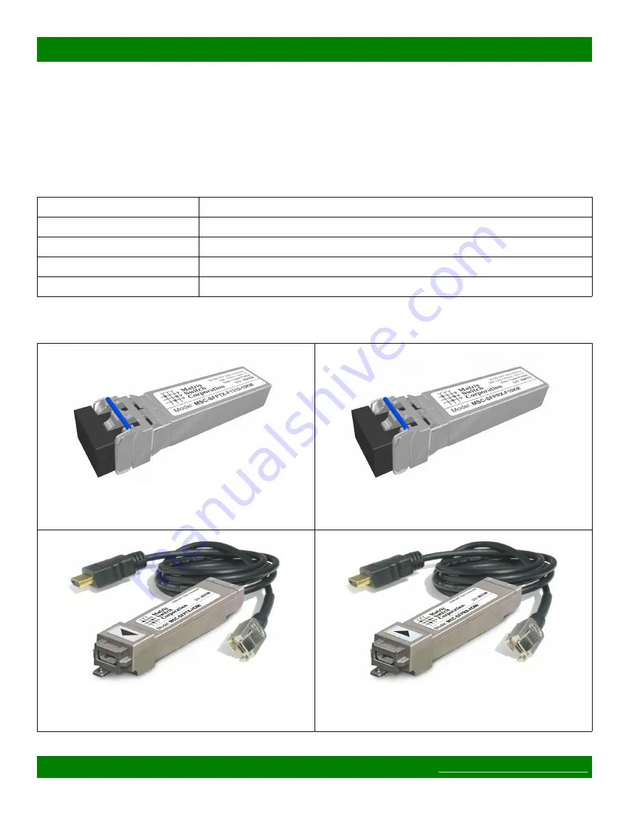 Matrix Switch Corporation MSC-FS44BFL Скачать руководство пользователя страница 8