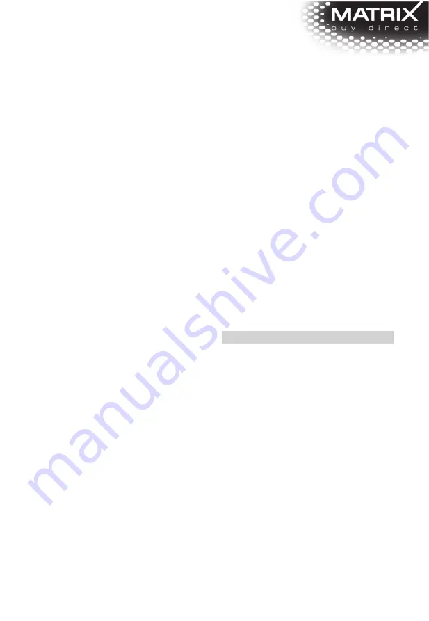 Matrix 59695041 User Manual Download Page 7