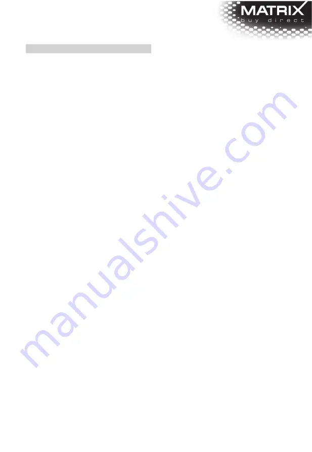 Matrix 59695041 User Manual Download Page 17