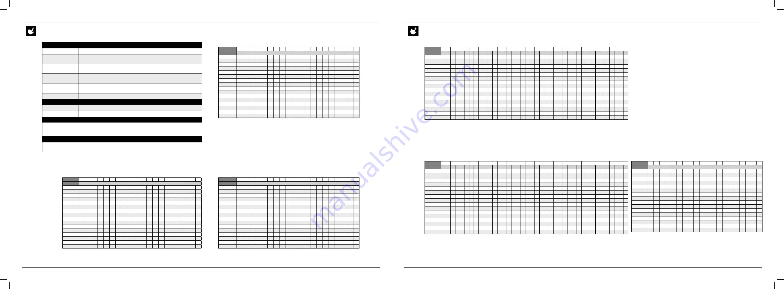 Matrix E50XR Operation Manual Download Page 5