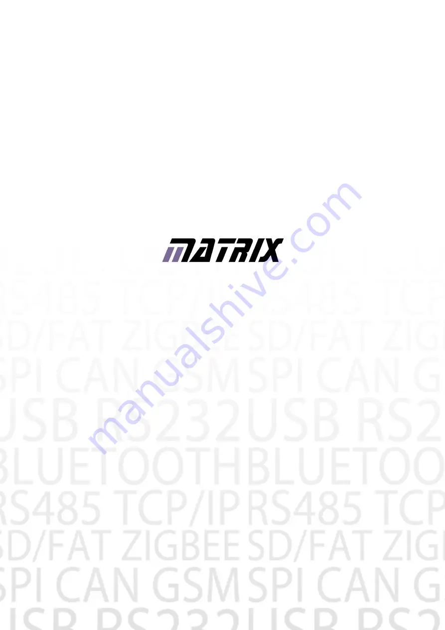 Matrix EB185 Скачать руководство пользователя страница 12