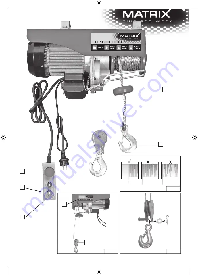 Matrix EH 1600/1000-1 Instructions Manual Download Page 25