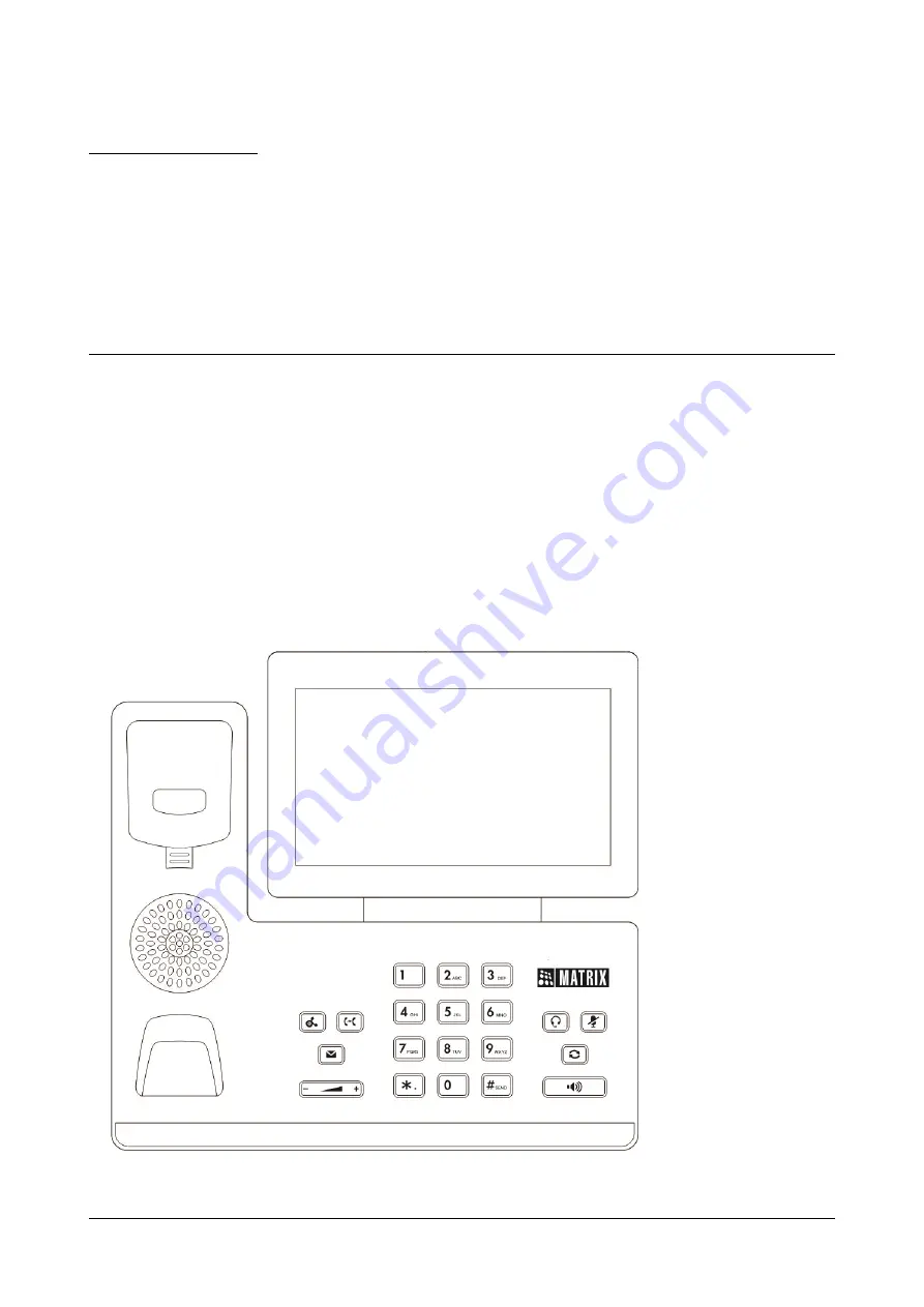 Matrix SPARSH VP710 User Manual Download Page 27