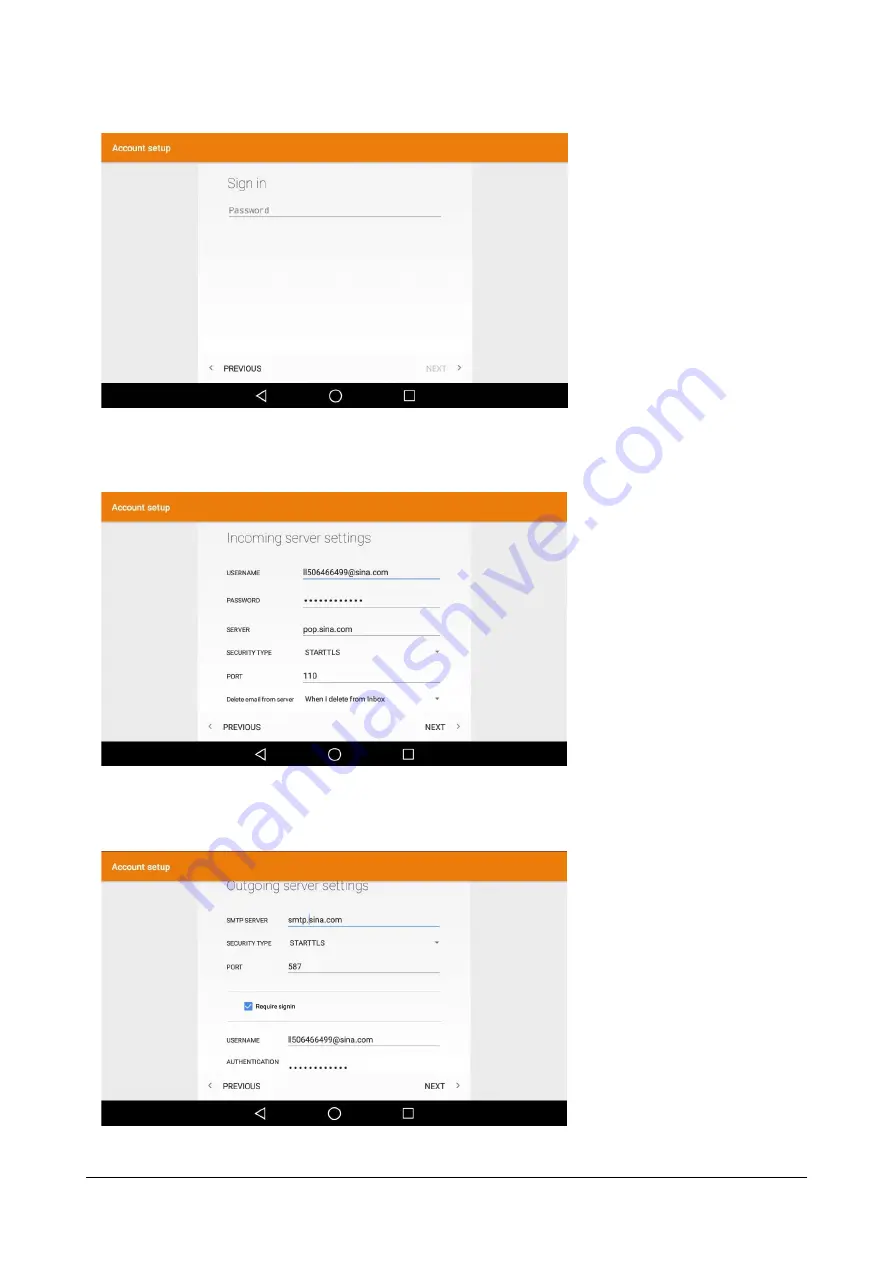 Matrix SPARSH VP710 User Manual Download Page 246