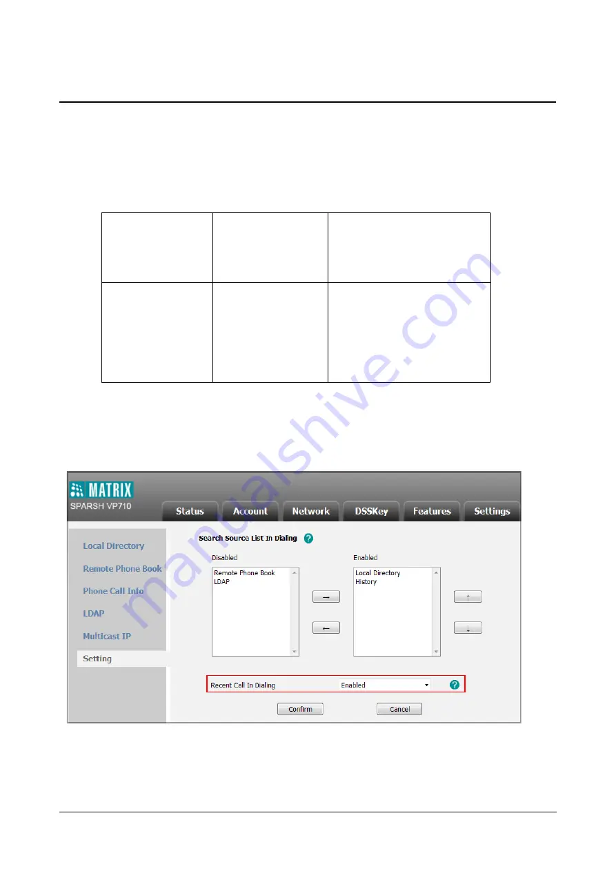 Matrix SPARSH VP710 User Manual Download Page 502