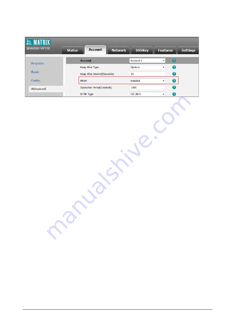 Matrix SPARSH VP710 User Manual Download Page 544