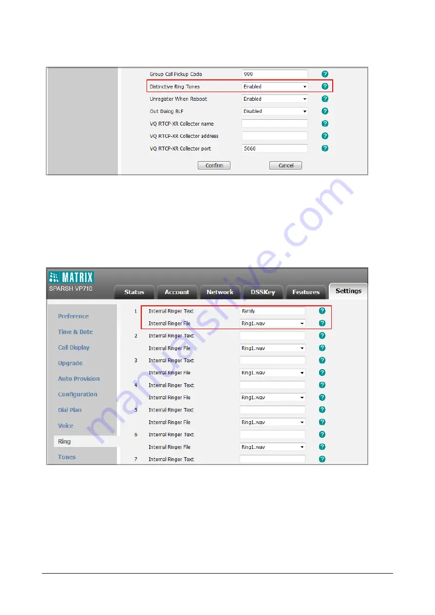 Matrix SPARSH VP710 User Manual Download Page 550