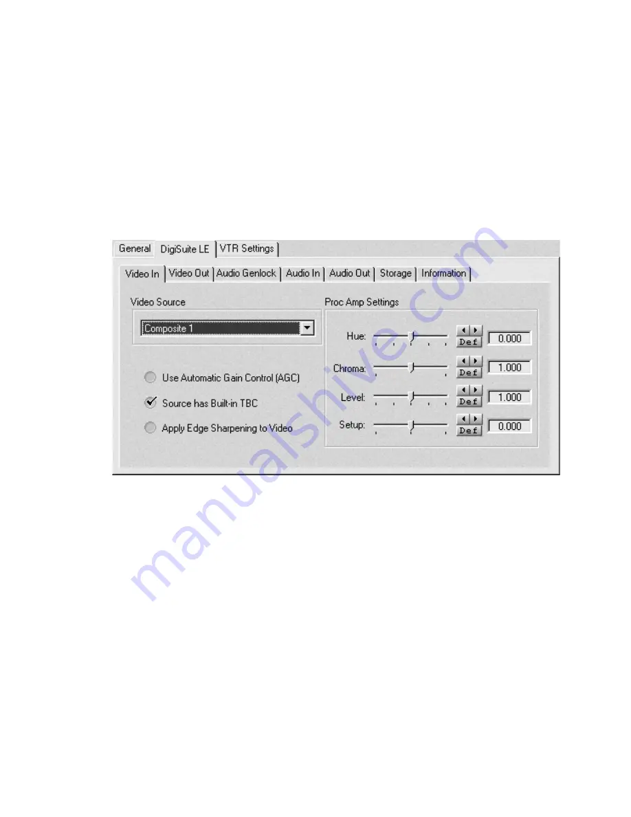 Matrox DigiSuite LE Installation Manual Download Page 73