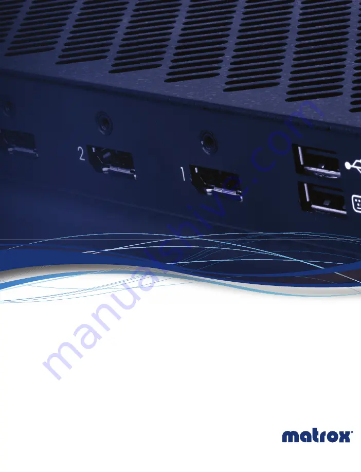 Matrox Extio 3 Series User Manual Download Page 1