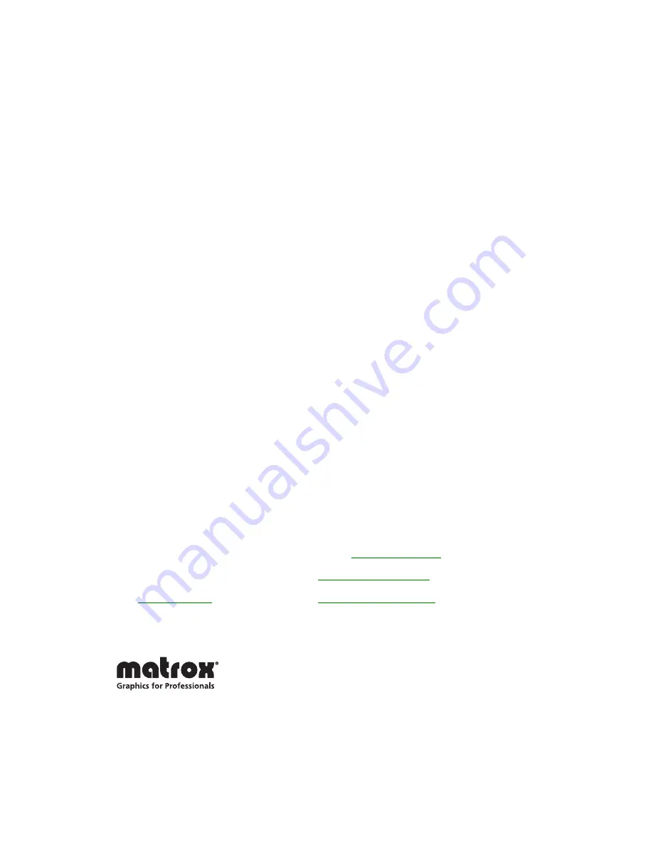 Matrox Extio F1220 User Manual Download Page 44