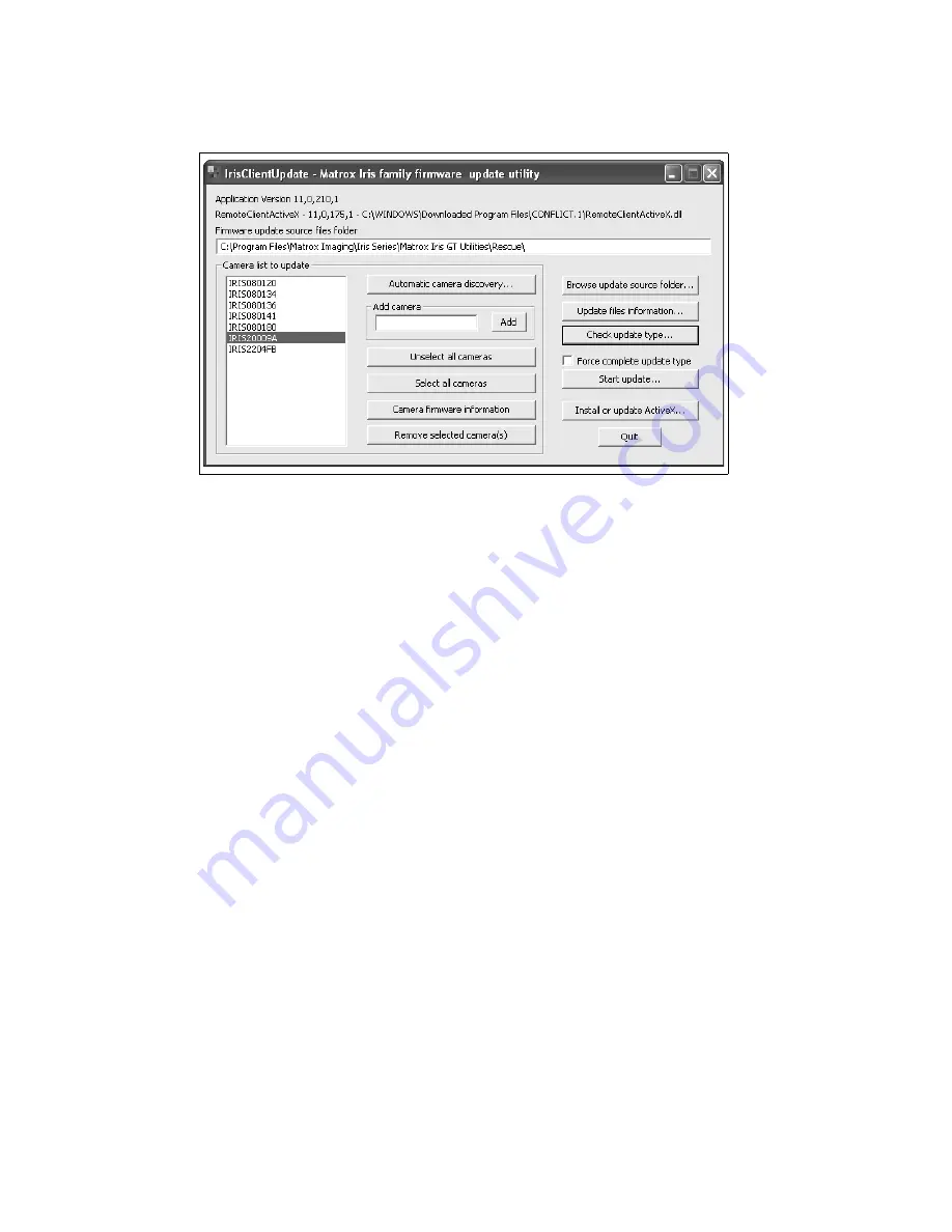 Matrox Iris GT MIL Installation And Technical Reference Download Page 164