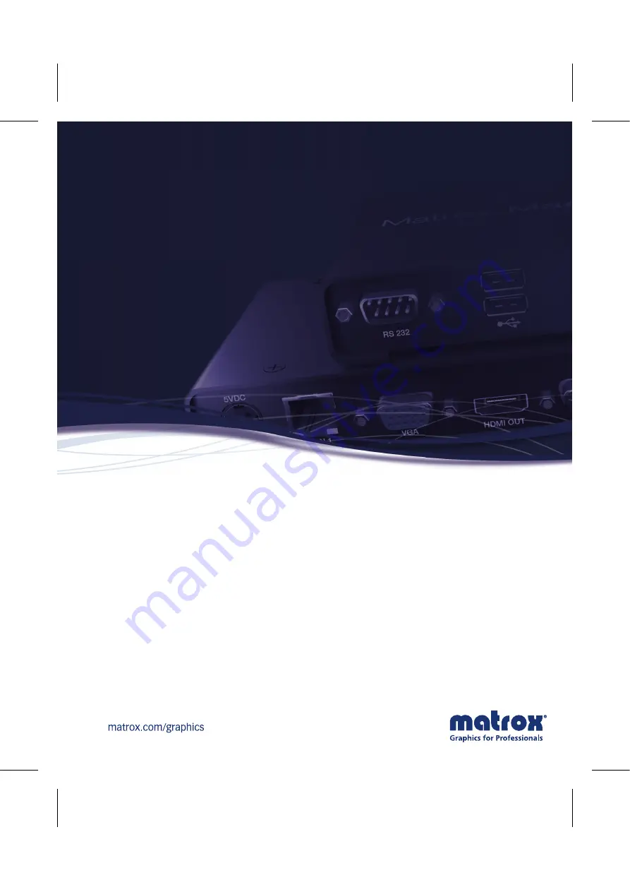 Matrox Maevex 5150 User Manual Download Page 1