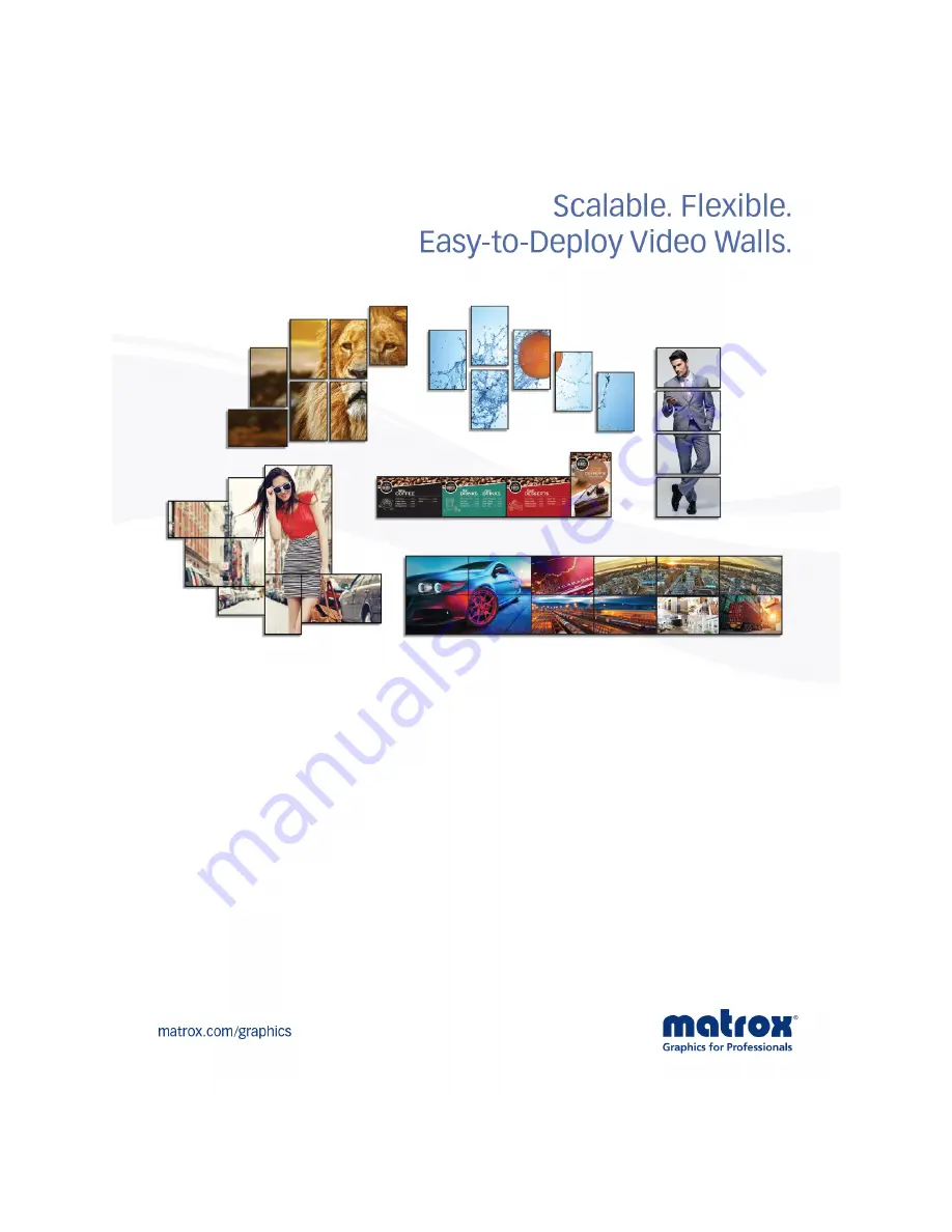 Matrox QuadHead2Go Series User Manual Download Page 1