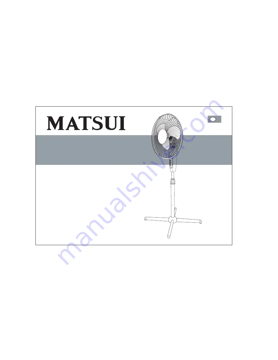 Matsui MAT-PFS16 Instruction Book Download Page 1