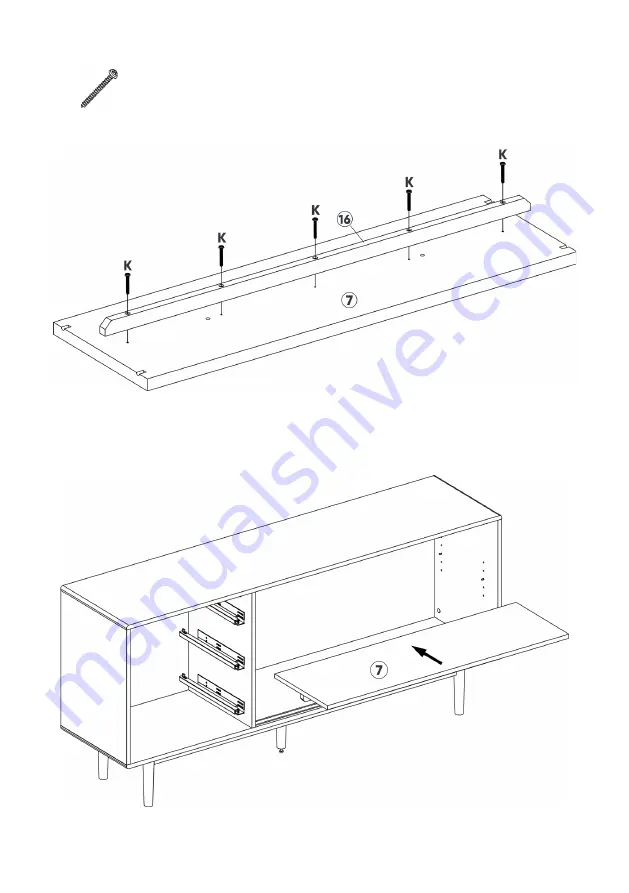 Matt Blatt AMAGER SIDEBOARD (OAK) User Manual Download Page 11