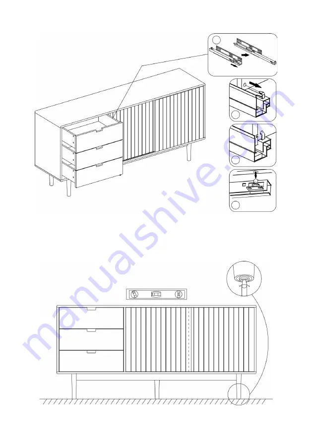 Matt Blatt AMAGER SIDEBOARD (OAK) Скачать руководство пользователя страница 14