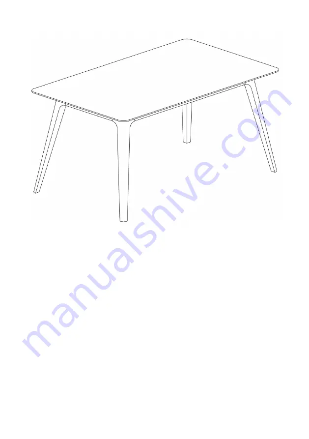 Matt Blatt NEWPORT DINING TABLE MBNEWPTDTOA User Manual Download Page 6