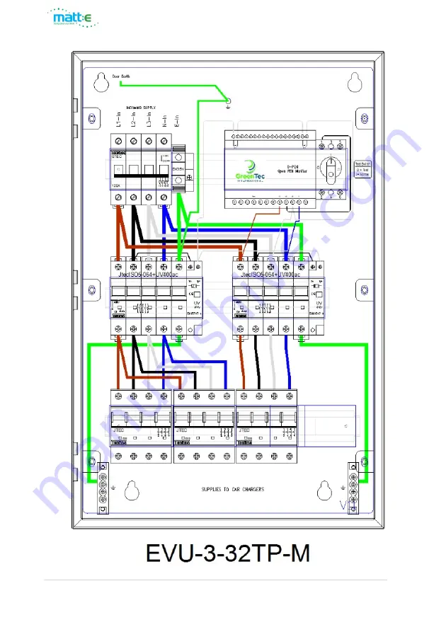 Matt:e EVU-1-100TP Installation Manual Download Page 9