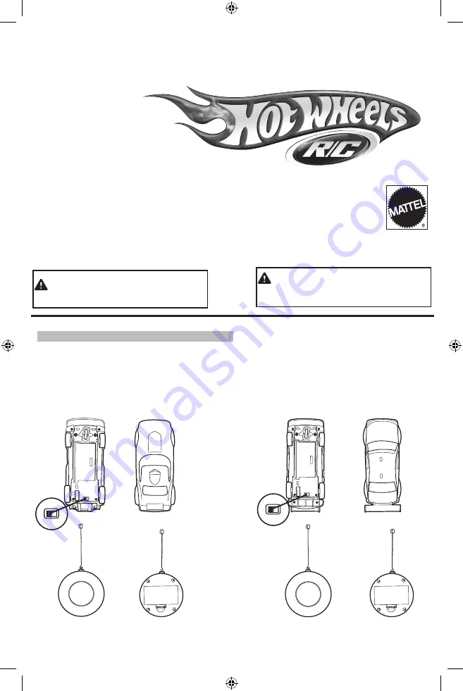 Mattel HOT WHEELS R5226 Скачать руководство пользователя страница 1