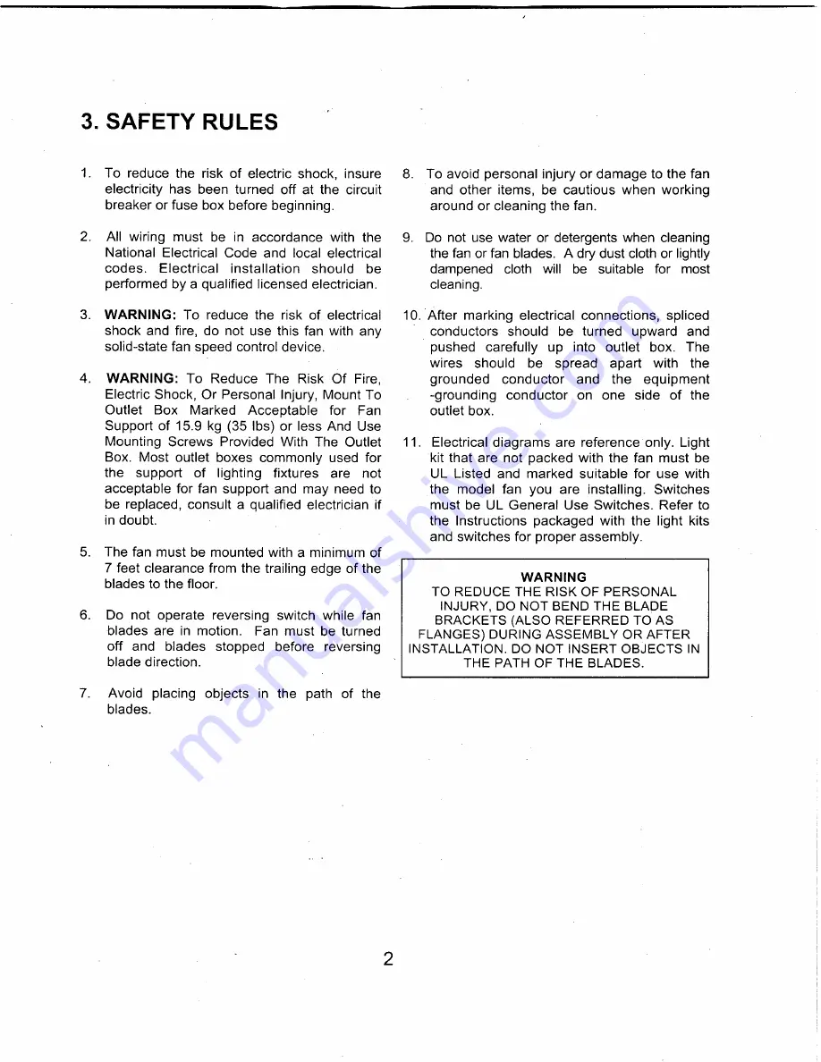 Matthew James AMERICA Installation And Operation Manual Download Page 4