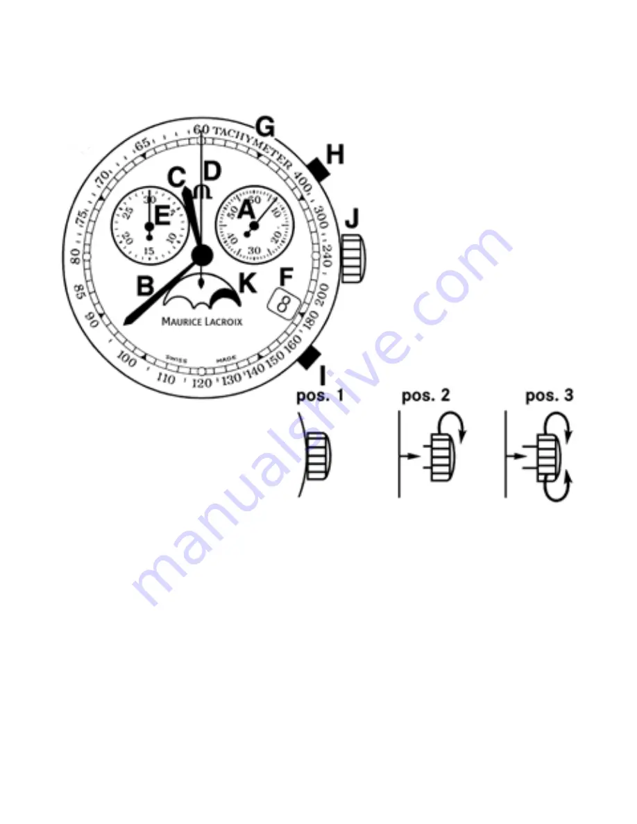 Maurice Lacroix ISA 8161/204 Instructions Manual Download Page 23