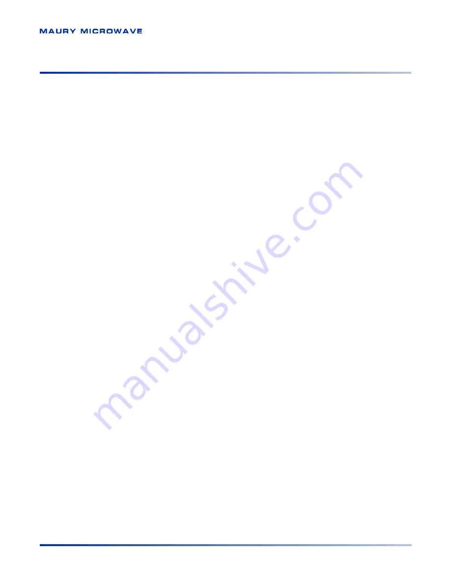 Maury Microwave MT1020B User Manual Download Page 15