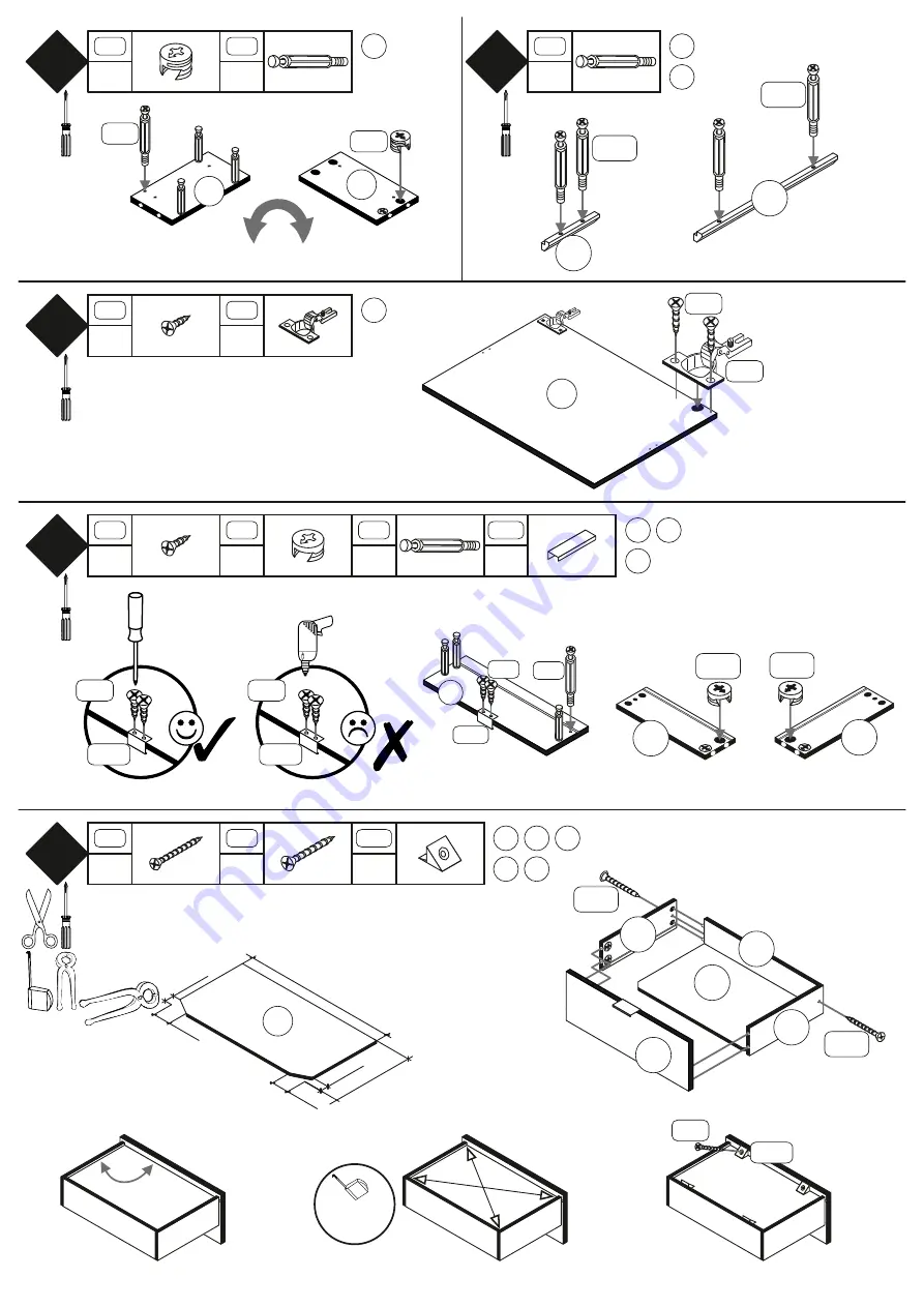 Mäusbacher Micelli 0727 23 Assembly Instructions Manual Download Page 5