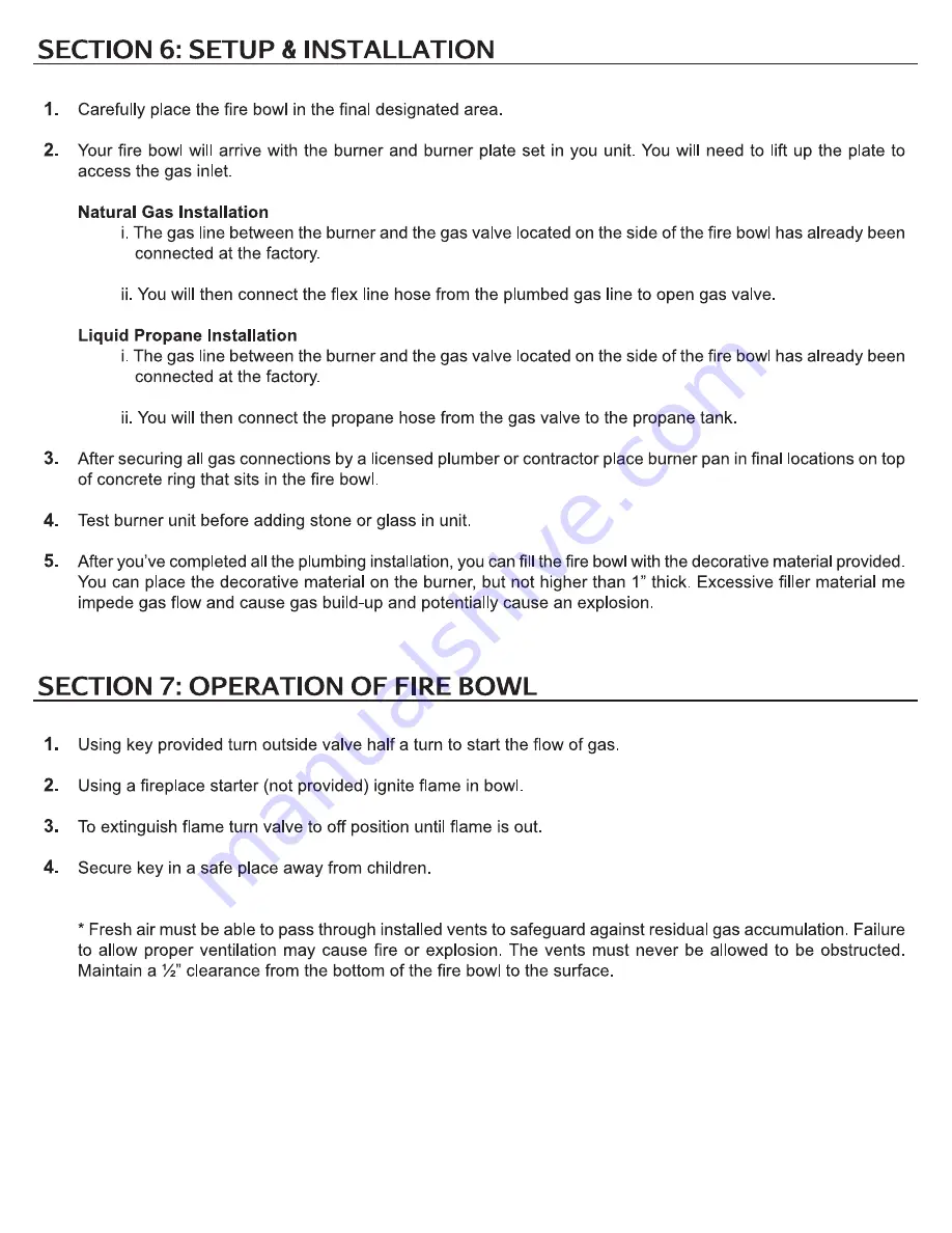 Maven NAPA Series Operating Instructions And Installation Information Download Page 9