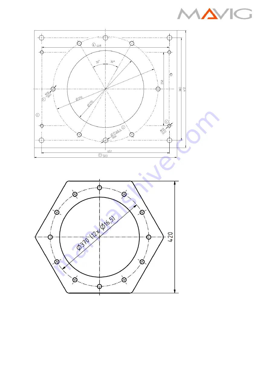 MAVIG GD60D012 Assembly Instructions Manual Download Page 7