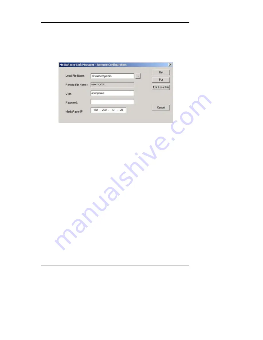 Mavix MediaRacer 100 User Manual Download Page 62