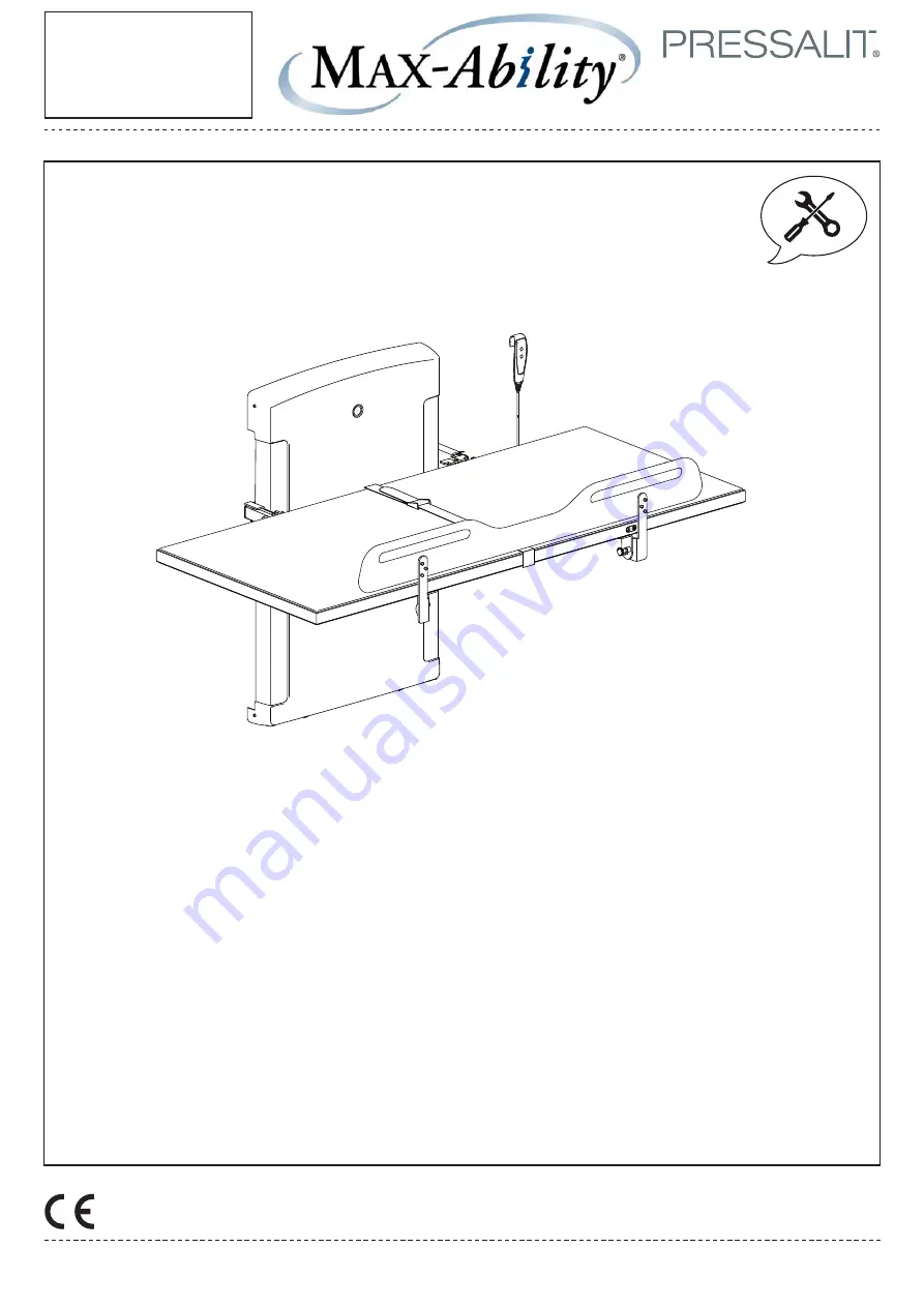 Max-Ability PRESSALIT R8594 Installation Drawing Manual Download Page 1