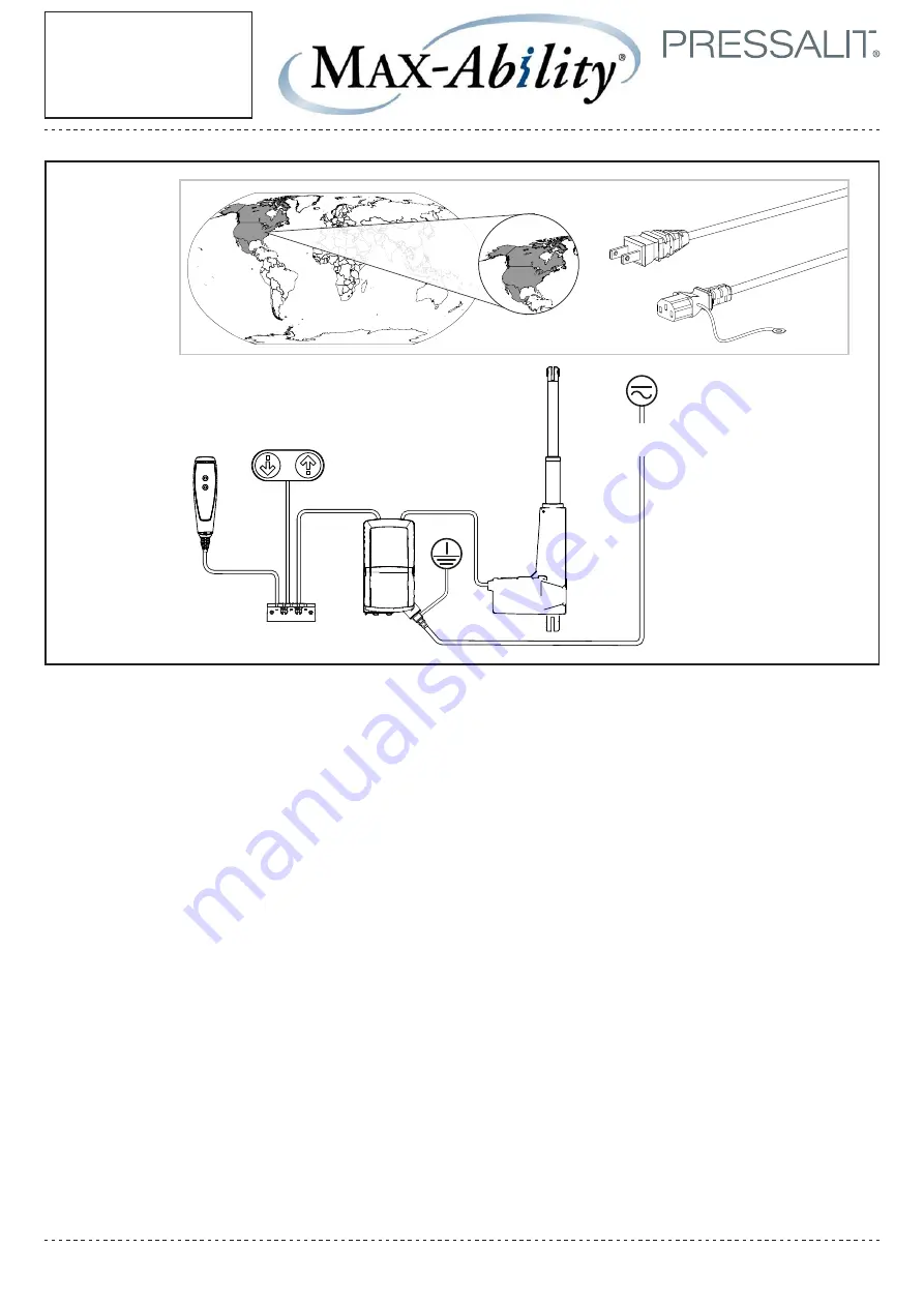 Max-Ability PRESSALIT R8594 Installation Drawing Manual Download Page 5