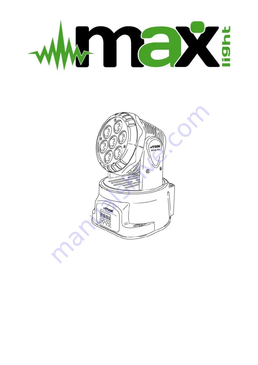 MAX LIGHT 150.998 Скачать руководство пользователя страница 1